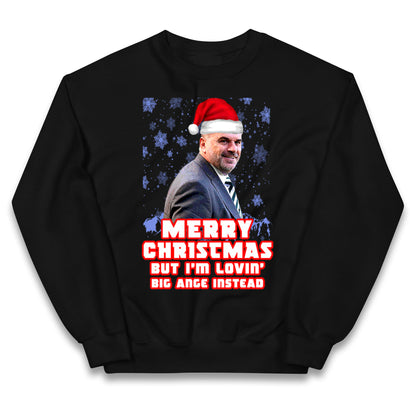 Merry christmas Ange Postecoglou Kids Jumper