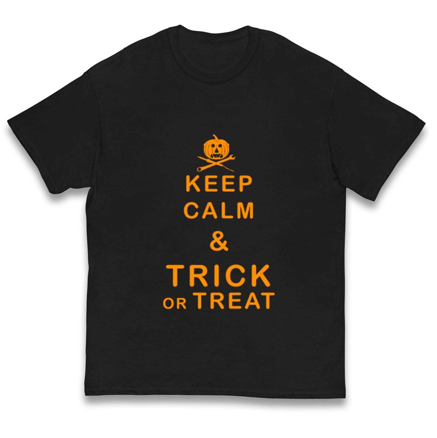 Keep Calm And Trick Or Treat Halloween T Shirt
