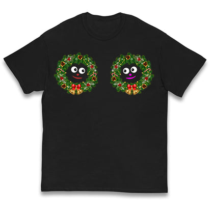 Christmas Decoration Rings Smiley Funny T Shirt