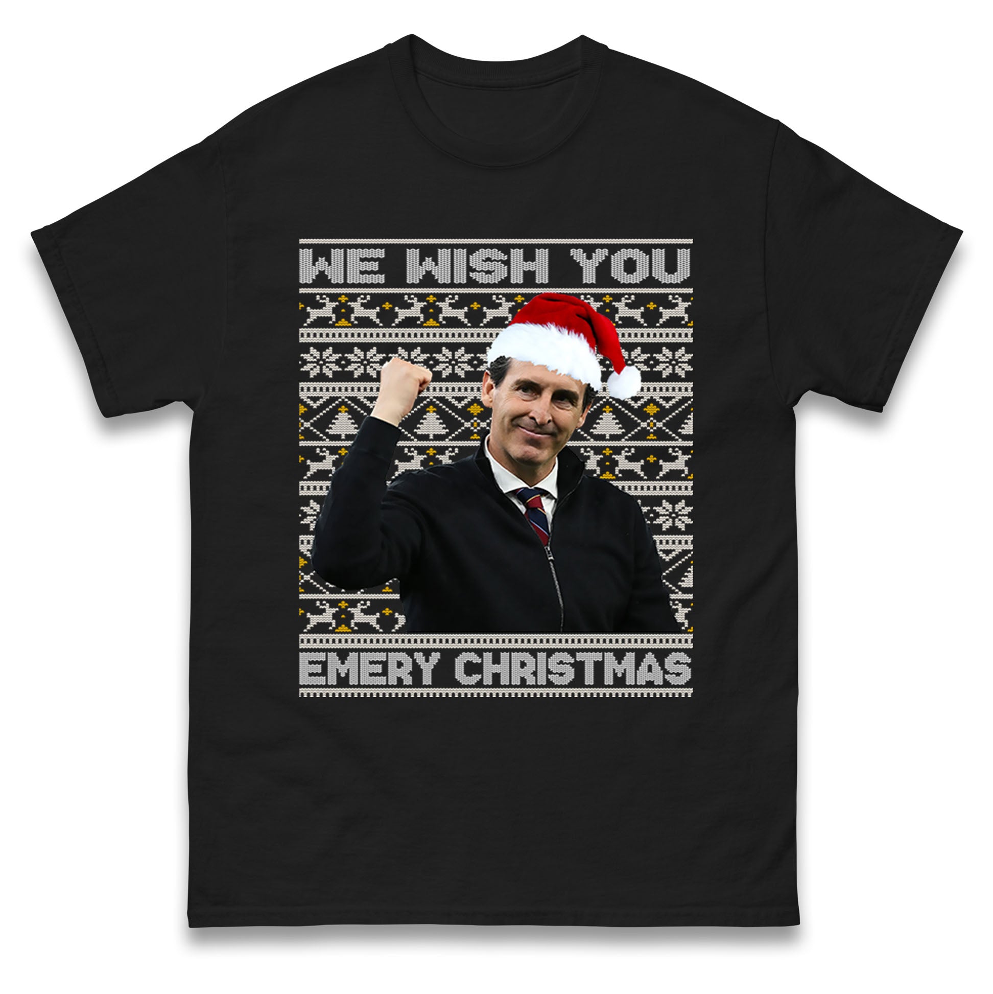 unai emery christmas t shirt