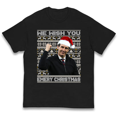 unai emery christmas t shirt