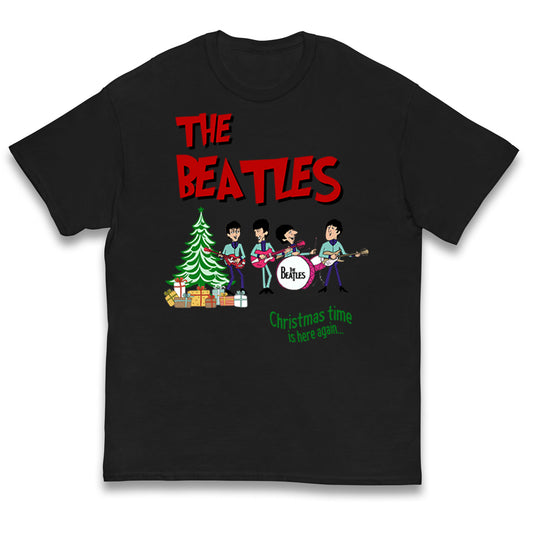 beatles christmas t shirt