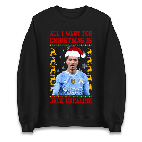 Jack Grealish Christmas Unisex Sweatshirt