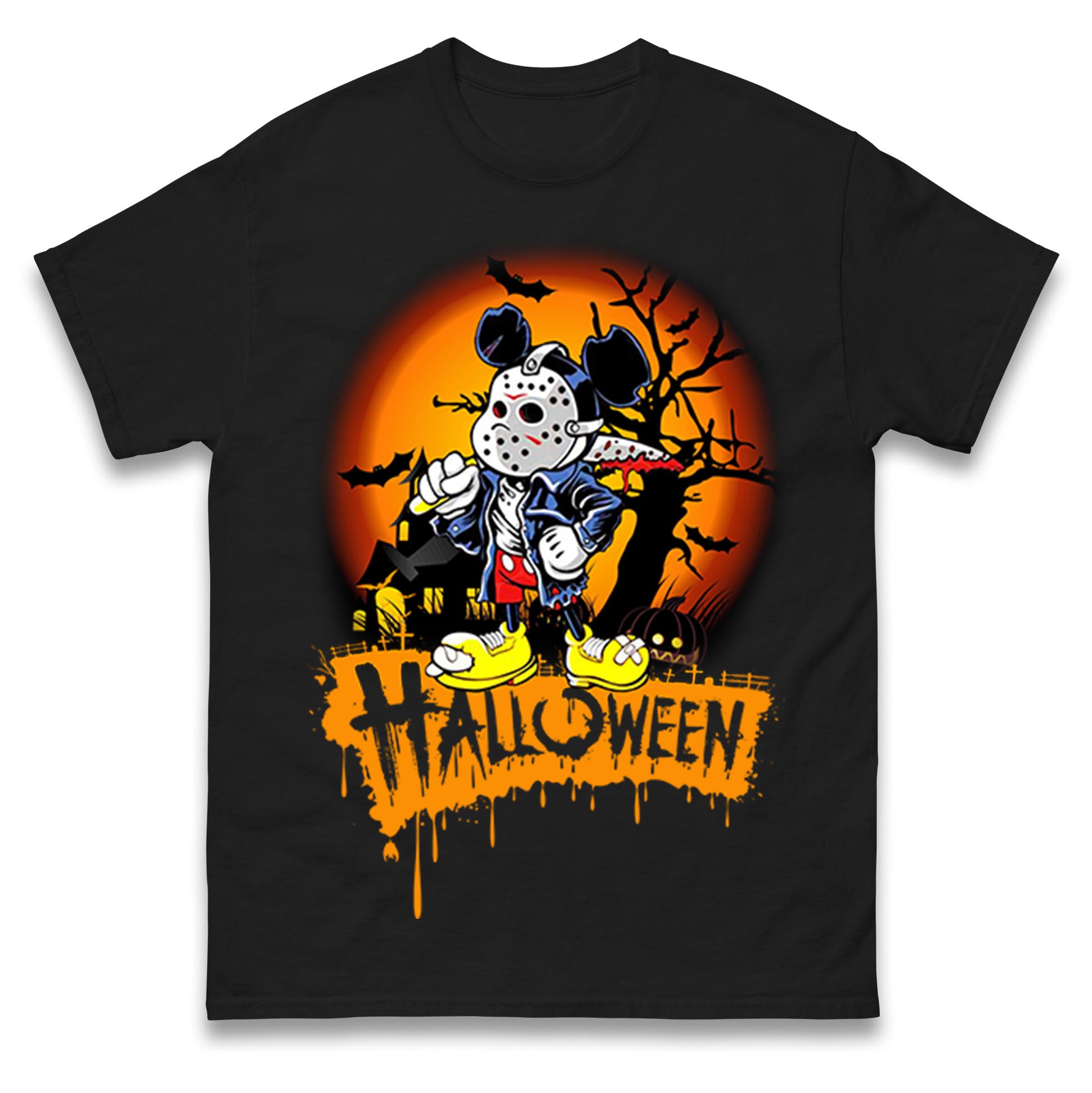 Mickey Mouse Haunted Halloween T Shirts
