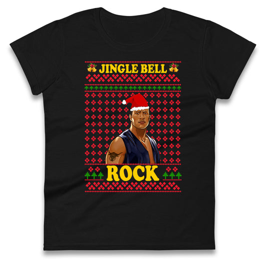 jingle bell rock christmas womens t shirt