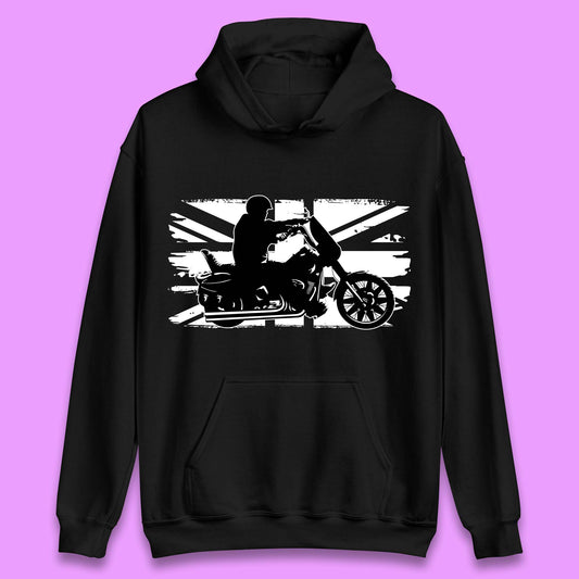 British Biker Unisex Hoodie