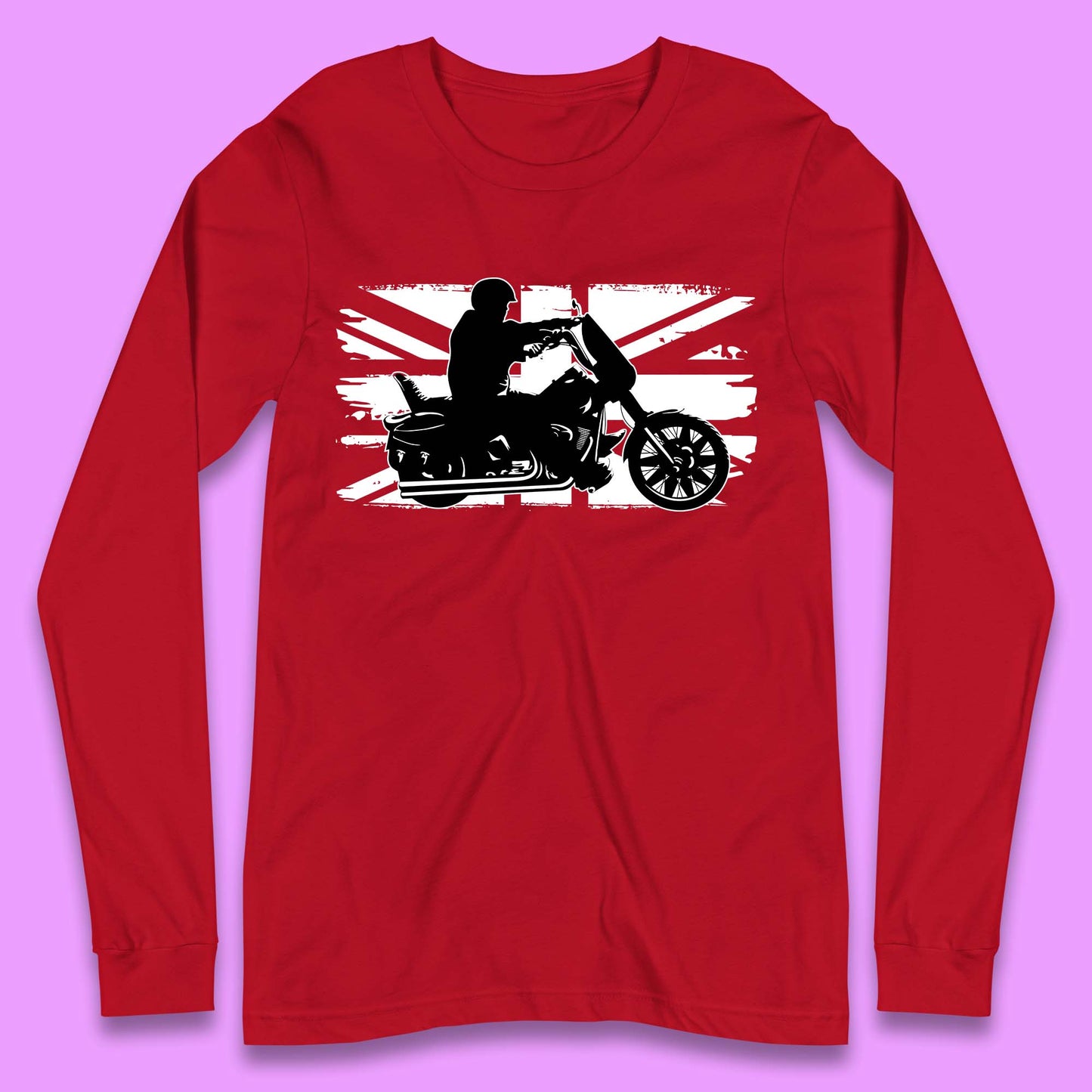 British Biker Long Sleeve T-Shirt