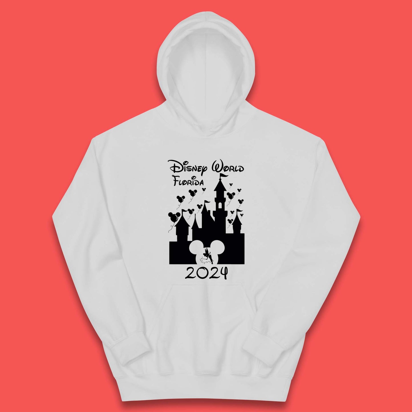 Disney World Florida 2024 Kids Hoodie