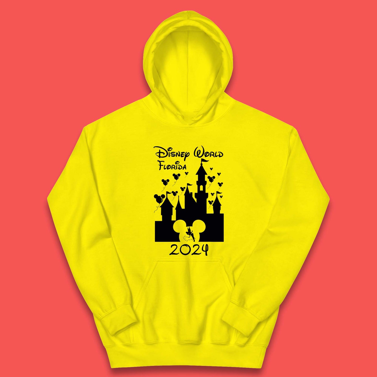 Disney World Florida 2024 Kids Hoodie