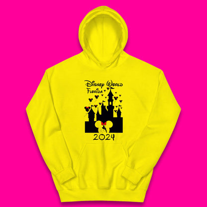 Disney World Florida 2024 Kids Hoodie