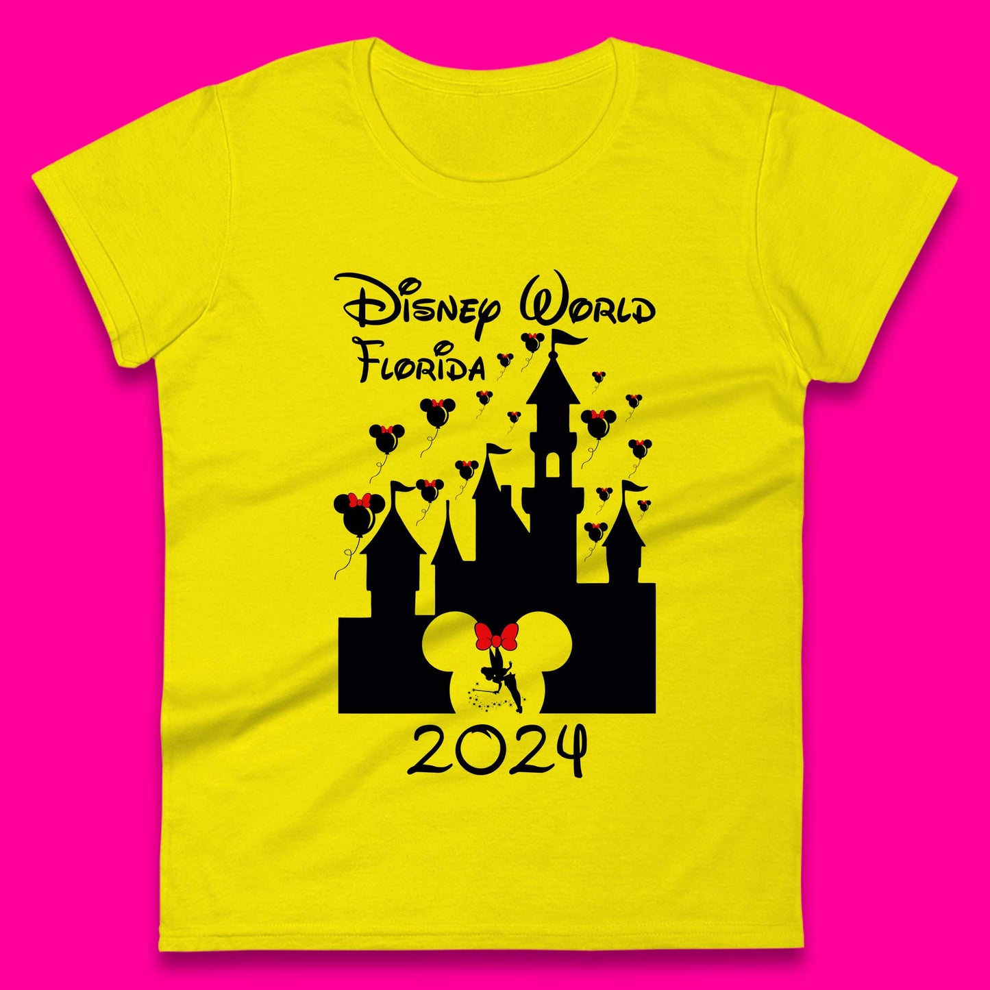 Disney World Florida 2024 Womens T-Shirt