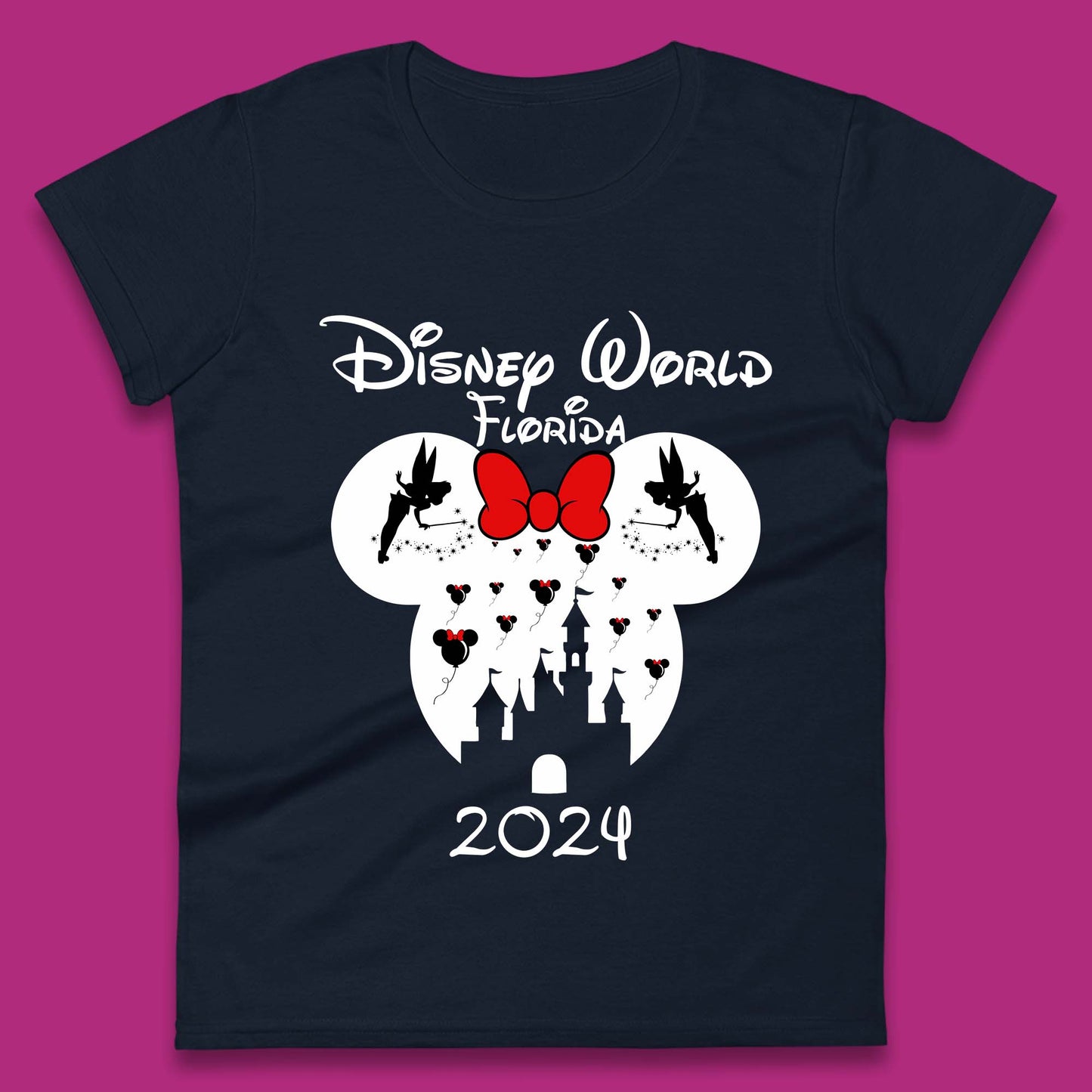 Disney World Florida 2024 Womens T-Shirt