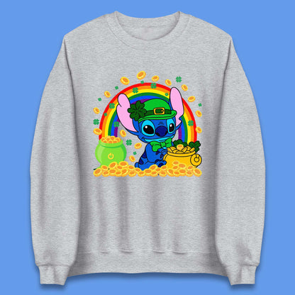 Disney Stitch St Patrick's Day Unisex Sweatshirt