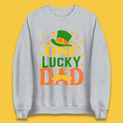 One Lucky Dad Patrick's Day Unisex Sweatshirt