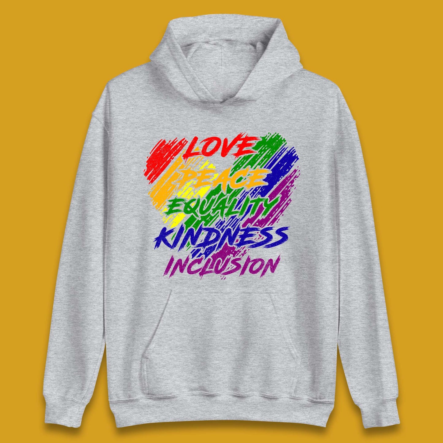 Love Peace Equality Unisex Hoodie