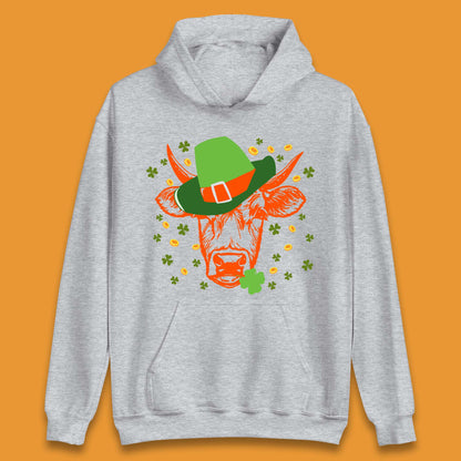 St Patrick's Cow Unisex Hoodie