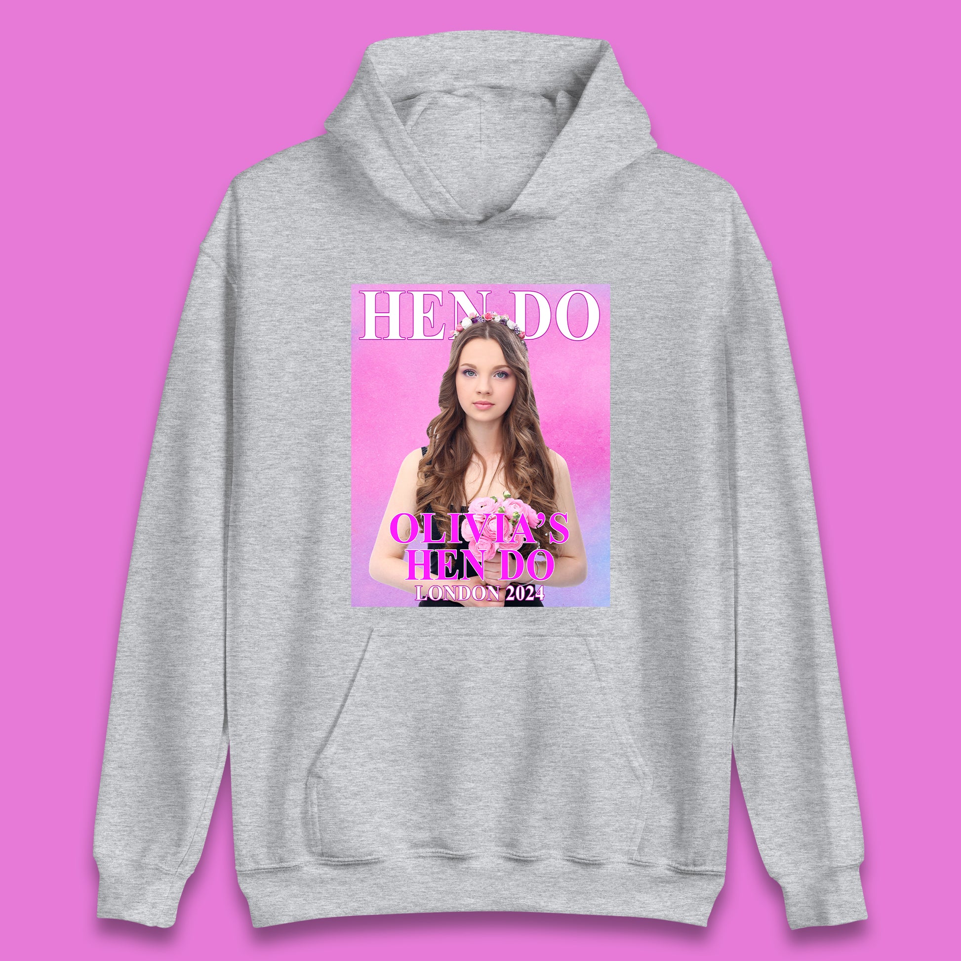 Custom Hen Party Unisex Hoodie 