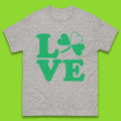 Shamrock Love Mens T-Shirt