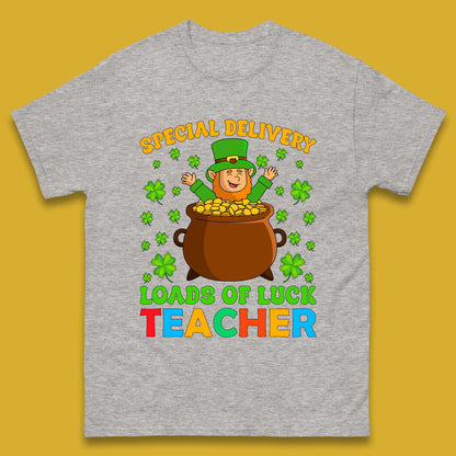 Special Delivery Loads Of Luck Teacher Mens T-Shirt