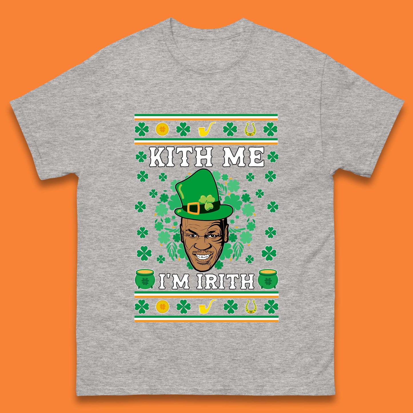 Kith Me I'm Irith Mens T-Shirt