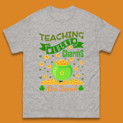 Personalised Teaching Lucky Charm Mens T-Shirt