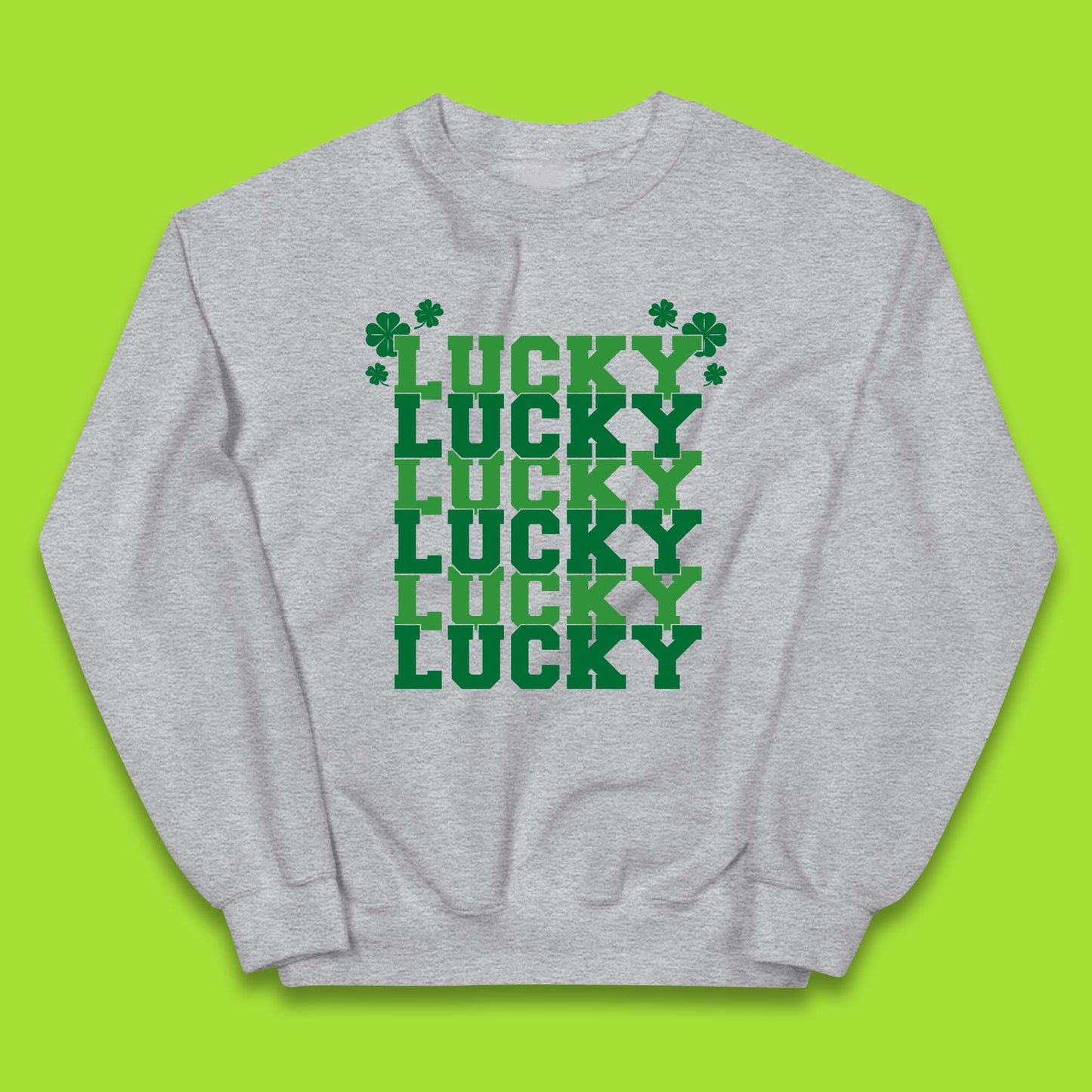 Lucky St Patrick's Day Kids Jumper