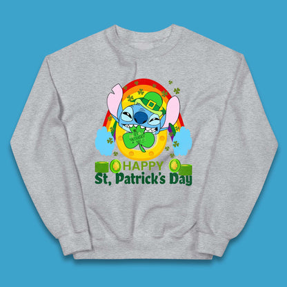 St. Patrick's Day Stitch Kids Jumper