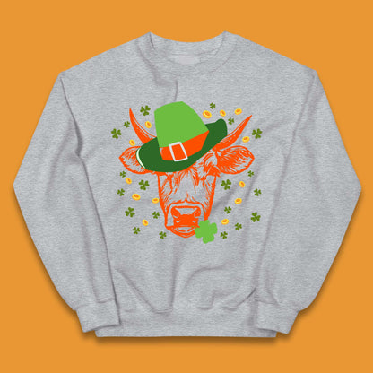 St Patrick's Cow Kids Jumper