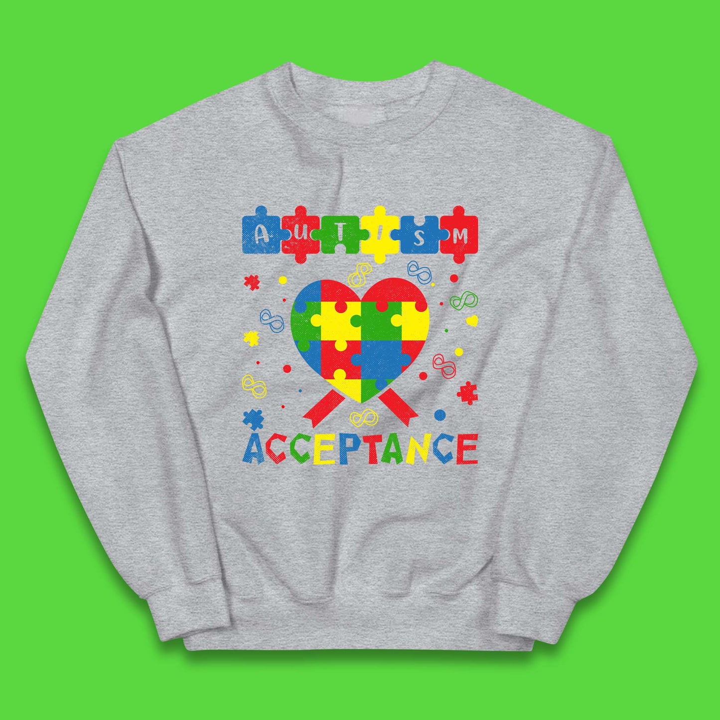 Autism Acceptance Awareness Kids Jumper