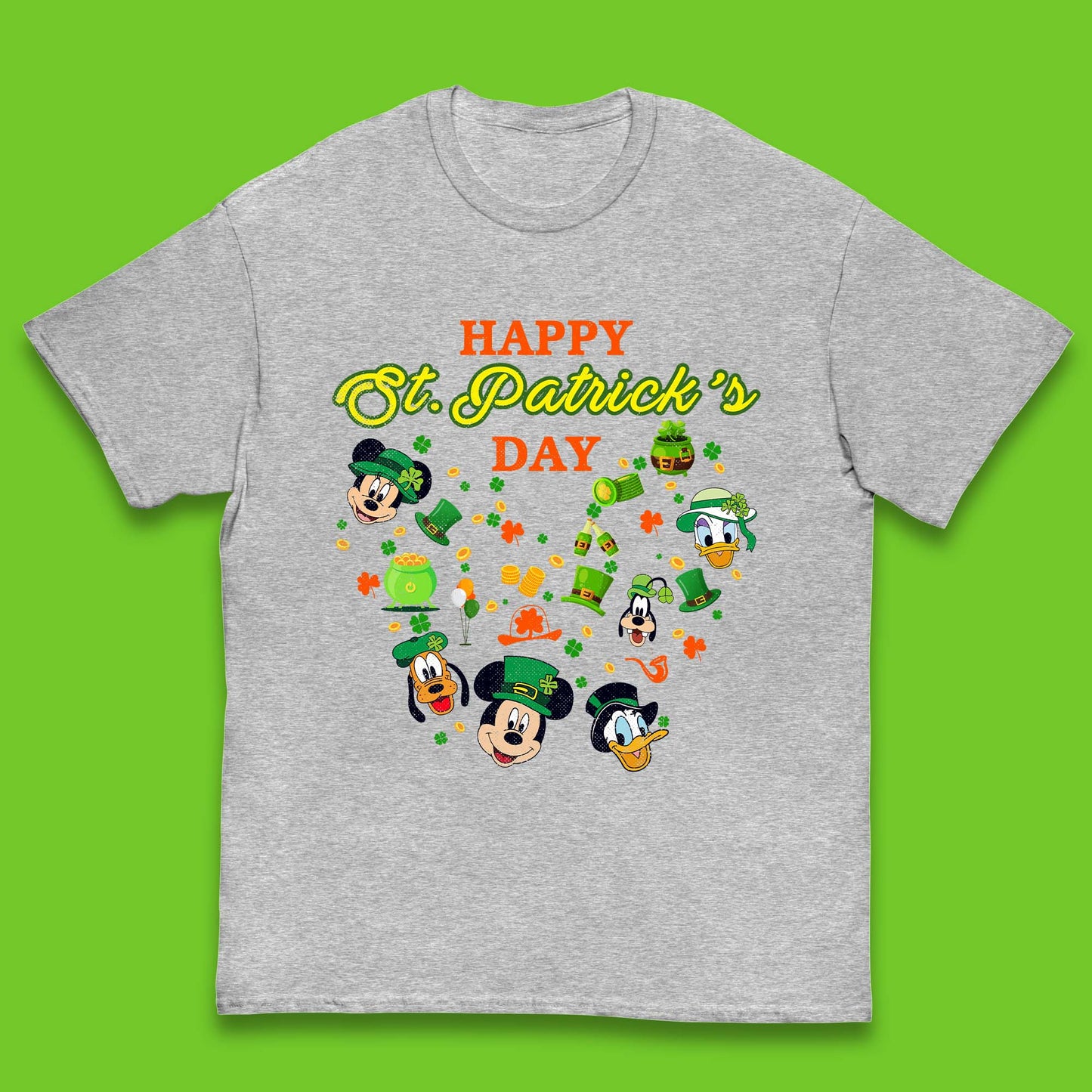 Disney Happy St. Patrick's Day Kids T-Shirt