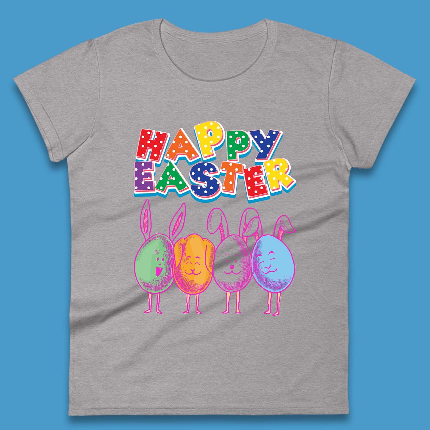 Happy Easter Womens T-Shirt