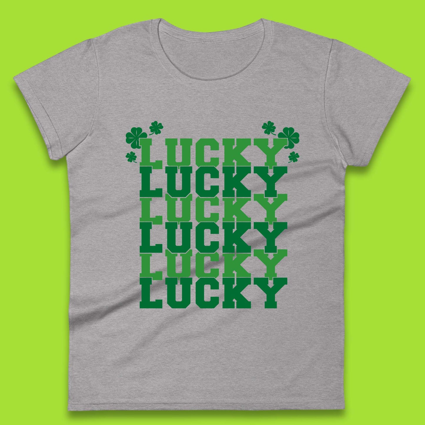 Lucky St Patrick's Day Womens T-Shirt