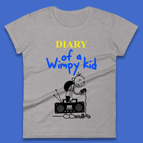 Diary of a Wimpy Kid Ladies T Shirt Next Day Delivery