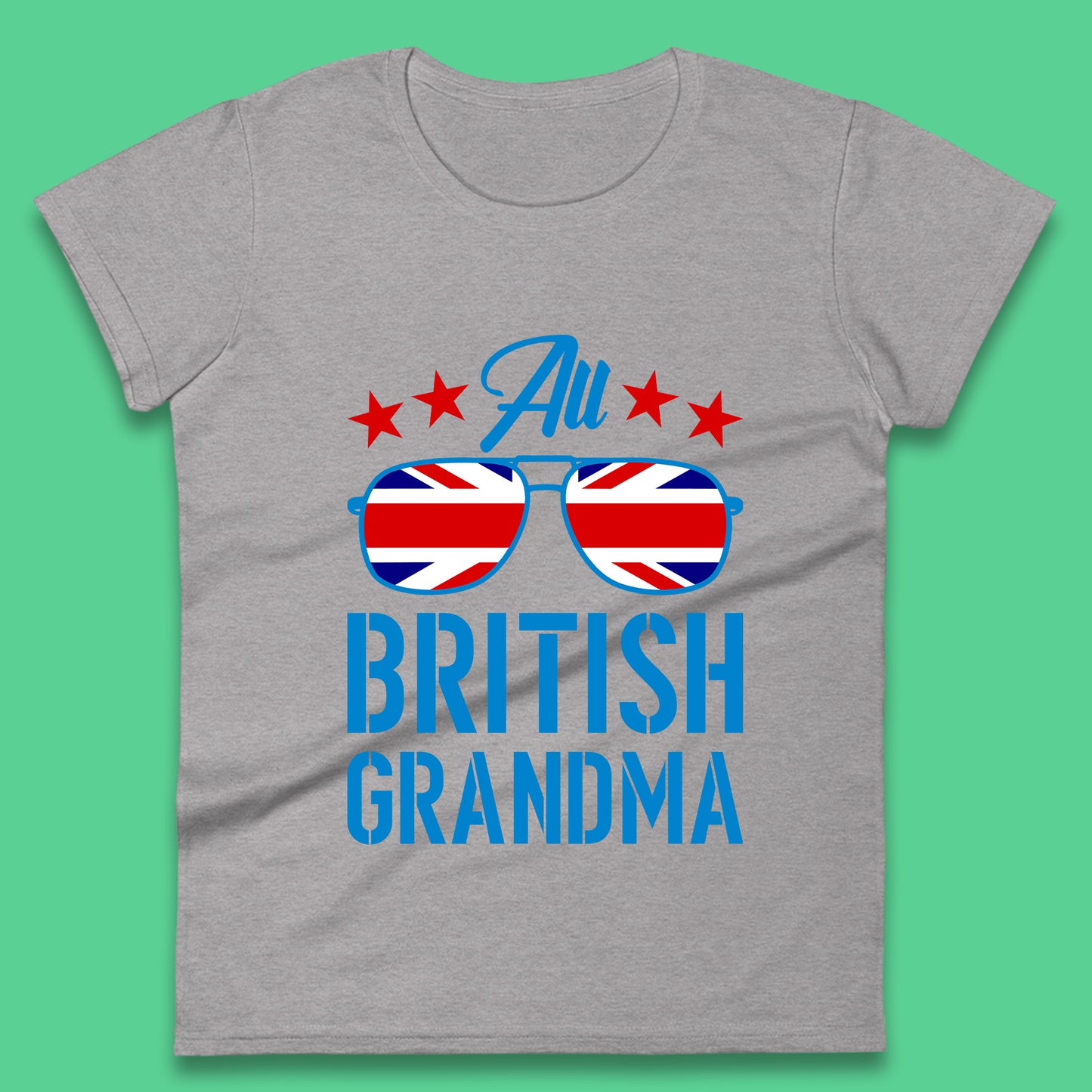 British Grandma Womens T-Shirt