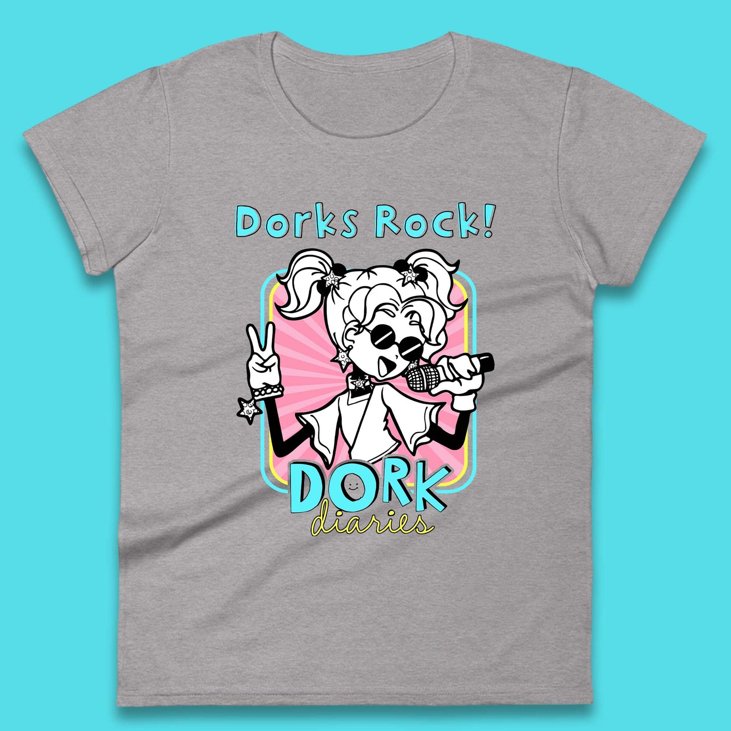 Dorks Rock Dork Diaries Womens T-Shirt