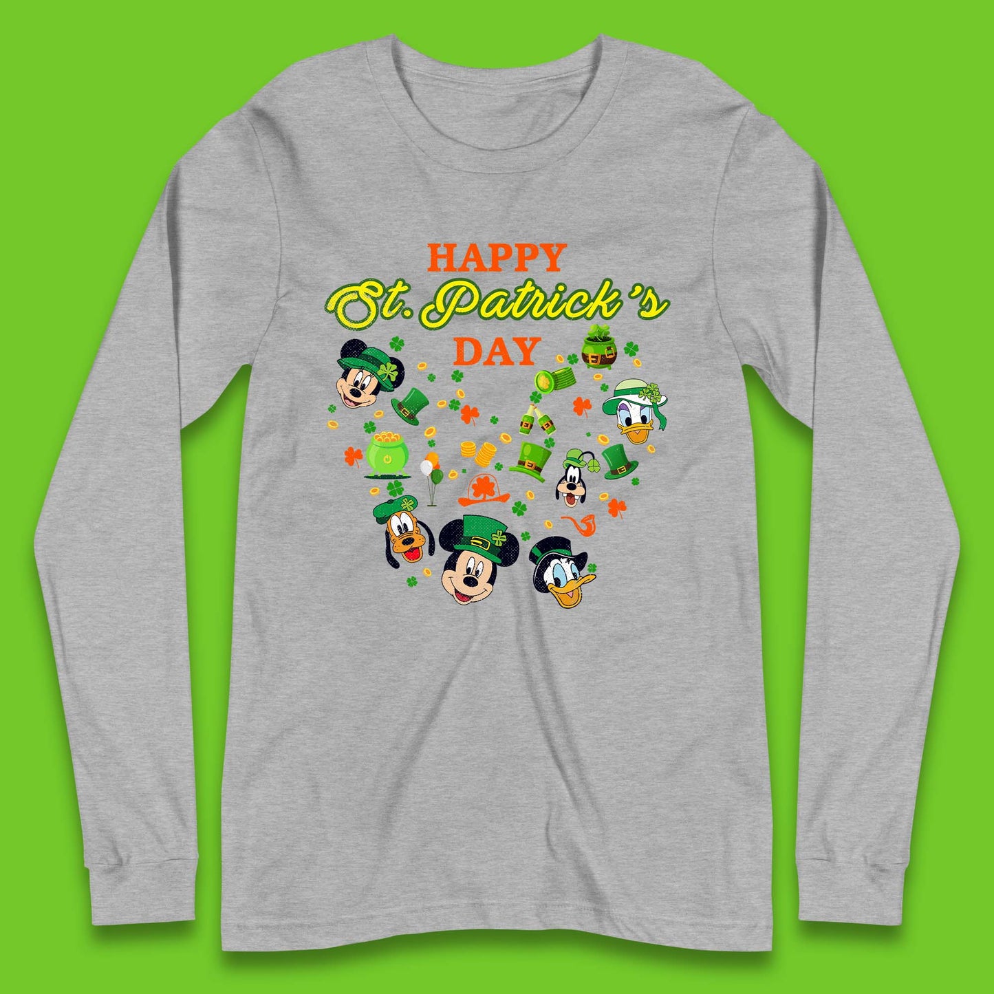 Disney Happy St. Patrick's Day Long Sleeve T-Shirt