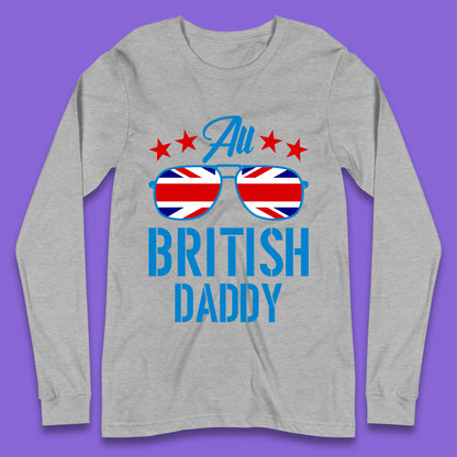 British Daddy Long Sleeve T-Shirt