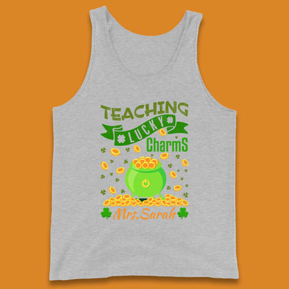 Personalised Teaching Lucky Charm Tank Top