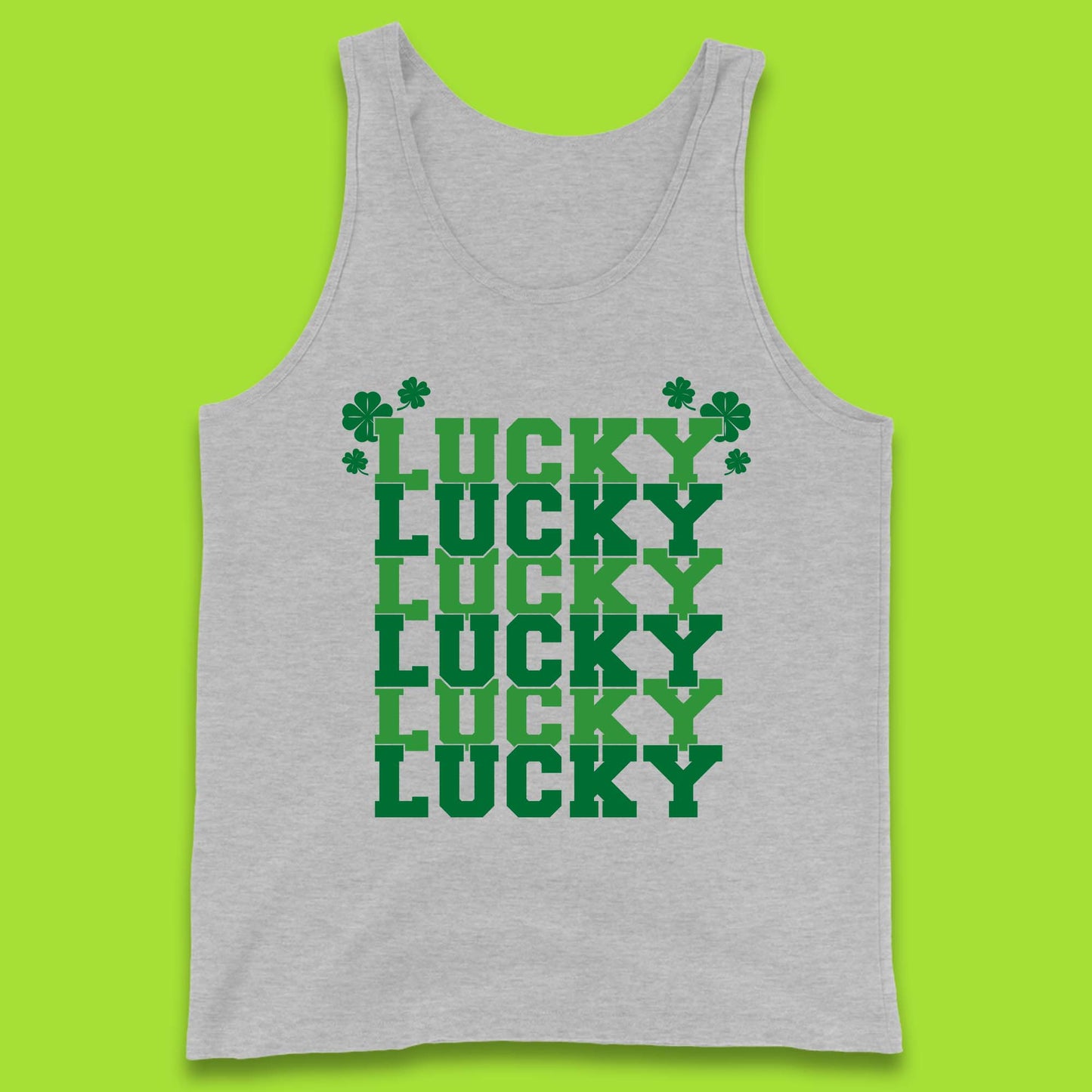 Lucky St Patrick's Day Tank Top