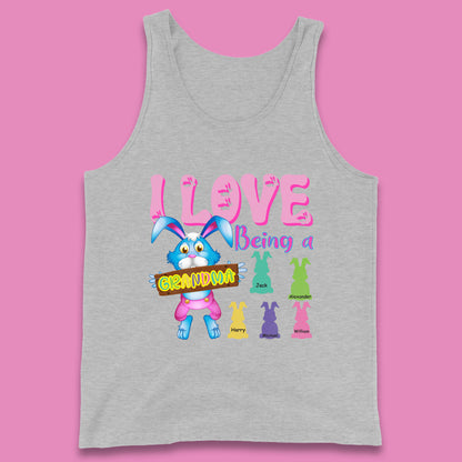 Personalised I Love Being A Grandma Tank Top