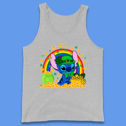 Disney Stitch St Patrick's Day Tank Top