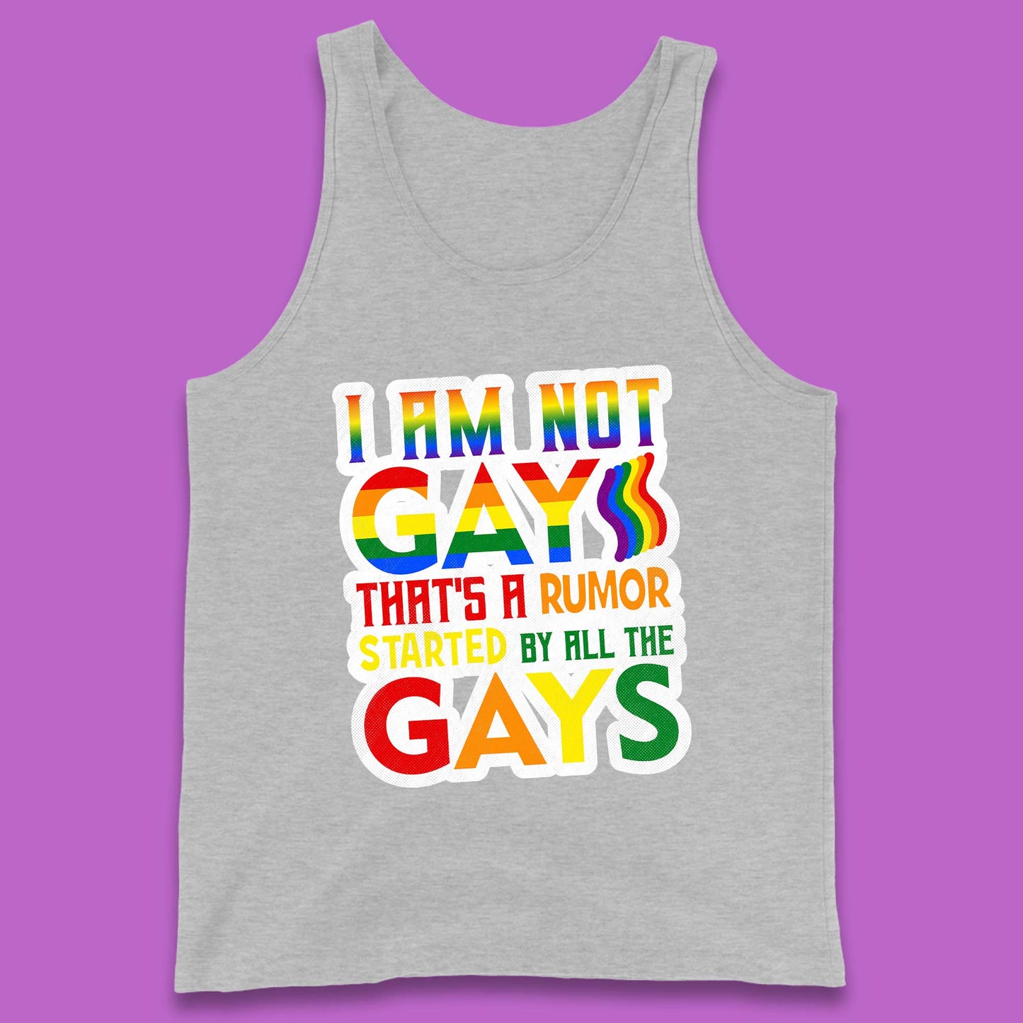 I Am Not Gay Tank Top