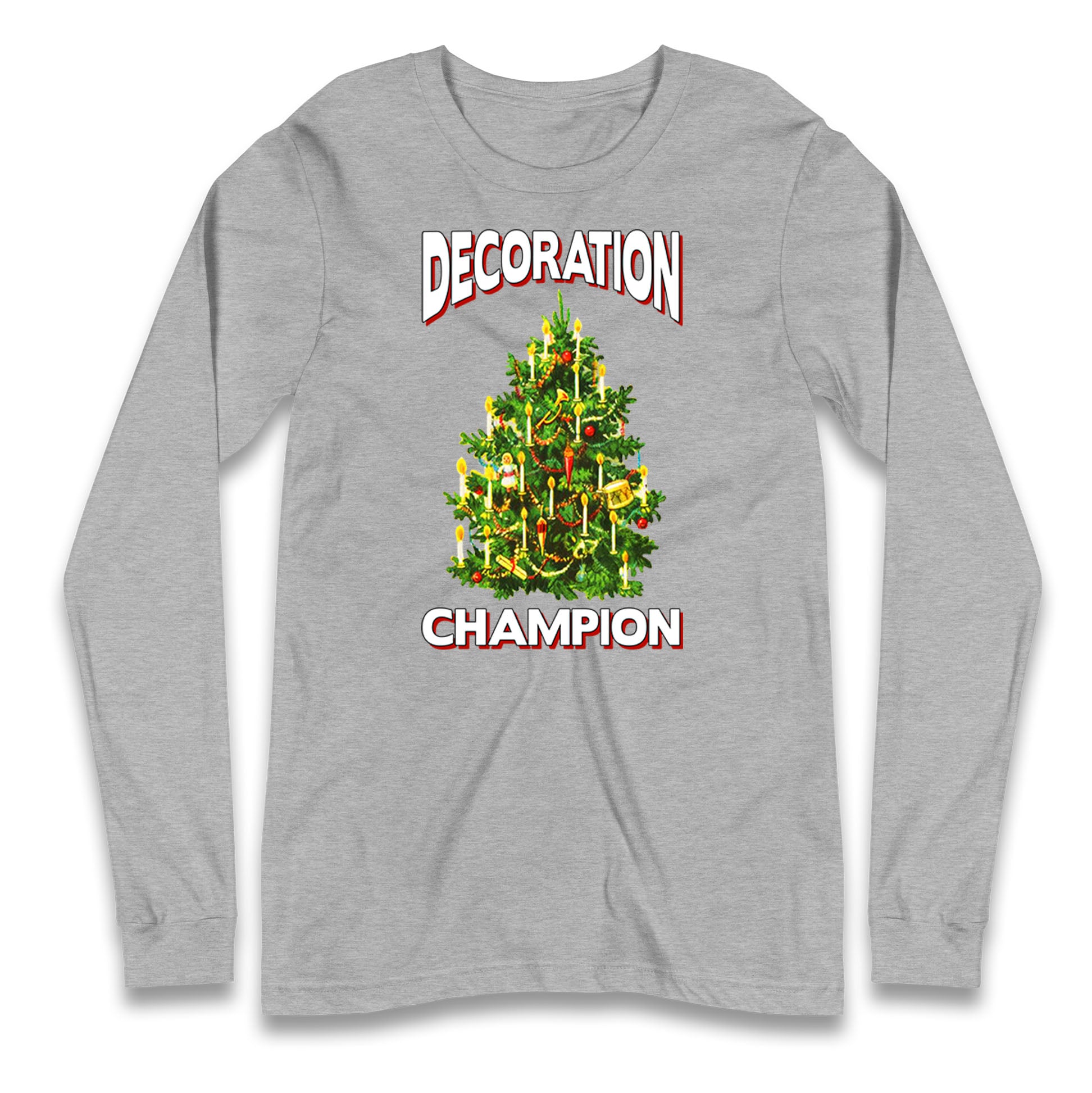 christmas tree long sleeve t shirt