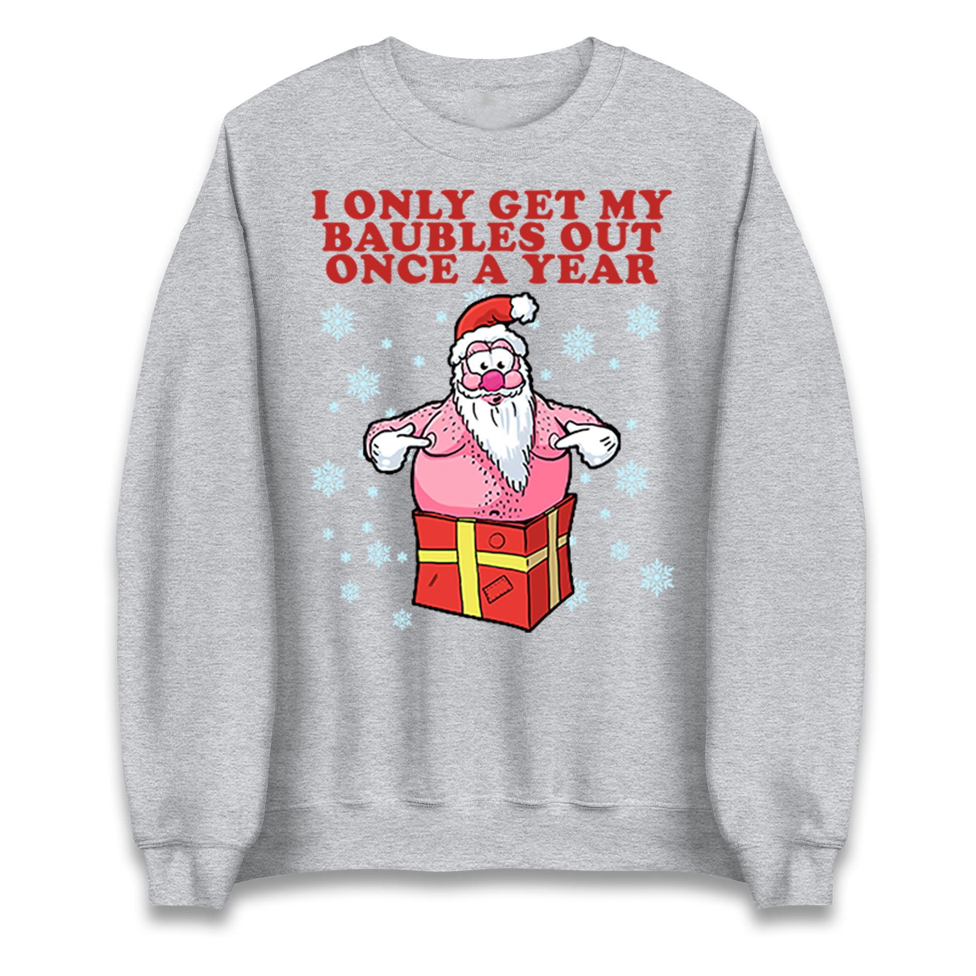 Fat Santa Christmas Funny Sweatshirt