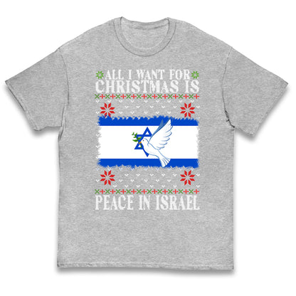 peace in israel t shirt