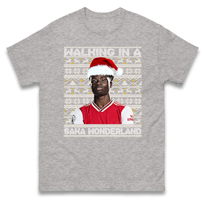 bukayo saka christmas t shirt