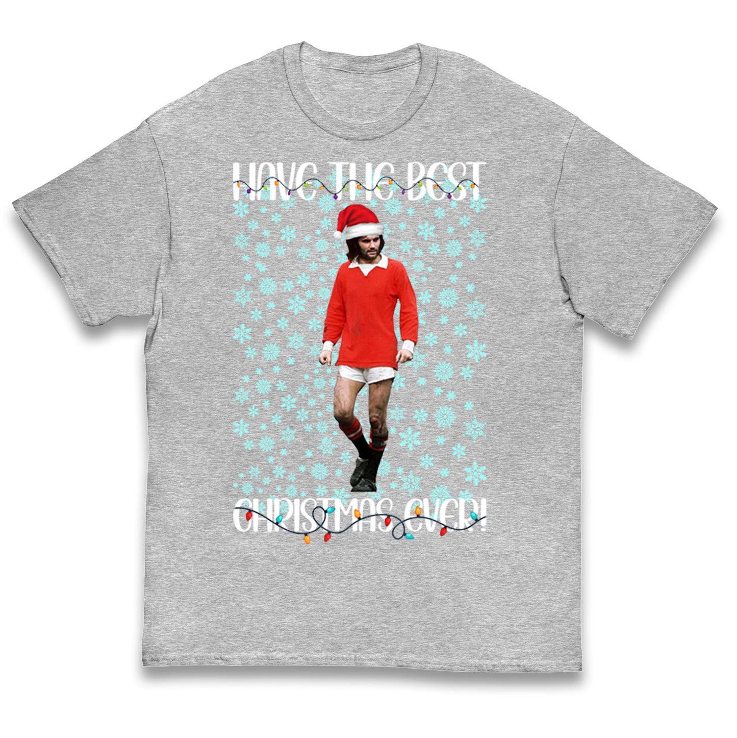 george best christmas t shirt