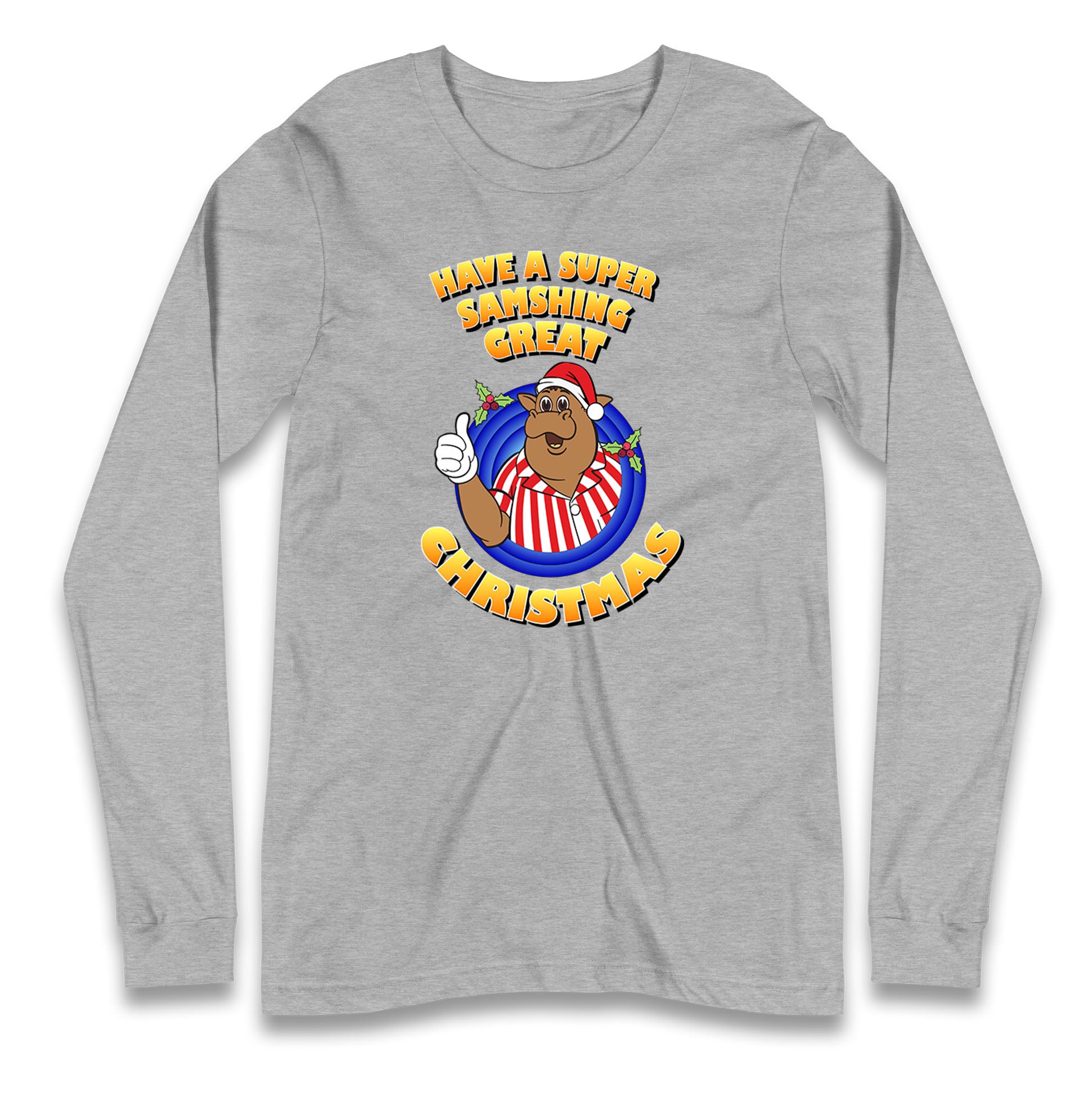 bullseye christmas long sleeve t shirt