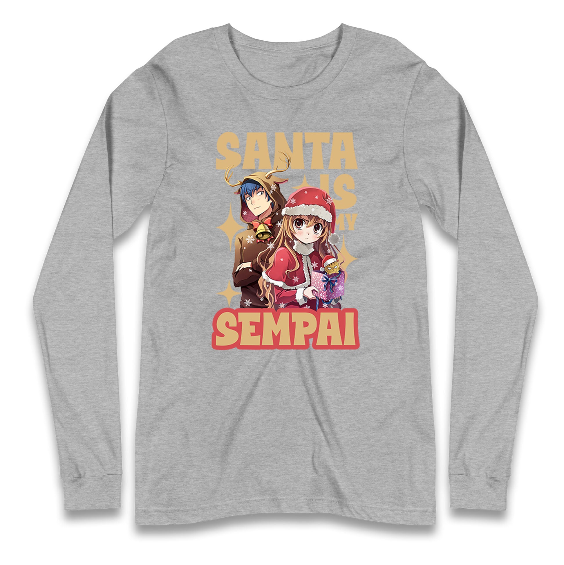 toradora anime christmas long sleeve t shirt