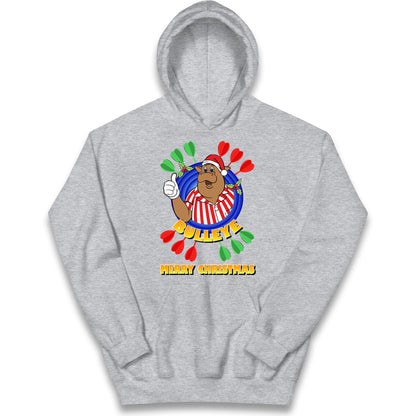 bullseye dartboard christmas hoodie